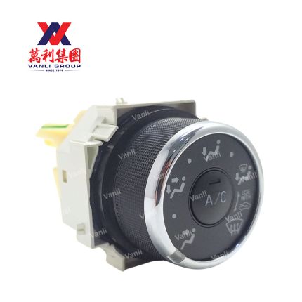 Perodua Air Cond Vent Position Switch (Chrome) for Alza, Myvi - 55901 BZ011
